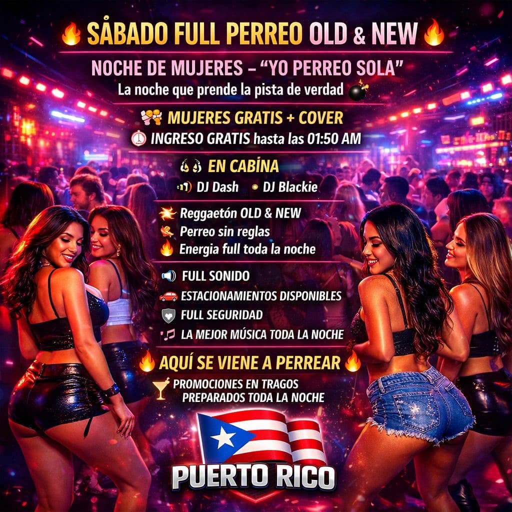Club Puerto Rico 🇵🇷 - Perreo Old & New 😍 image}